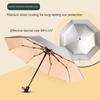 Fully Automatic Titanium Silver Umbrella Sun Umbrella Sun Protection Umbrella for Women Rain or Shine