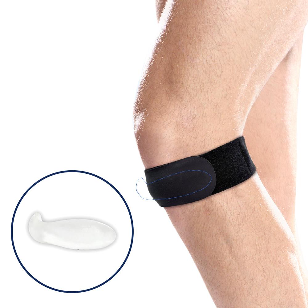 

1Pc Knee Support Band For Pain Relief - Adjustable Patella Tendon Strap For Running,Basketball,Hiking,Jumper S Knee & Tendonitis