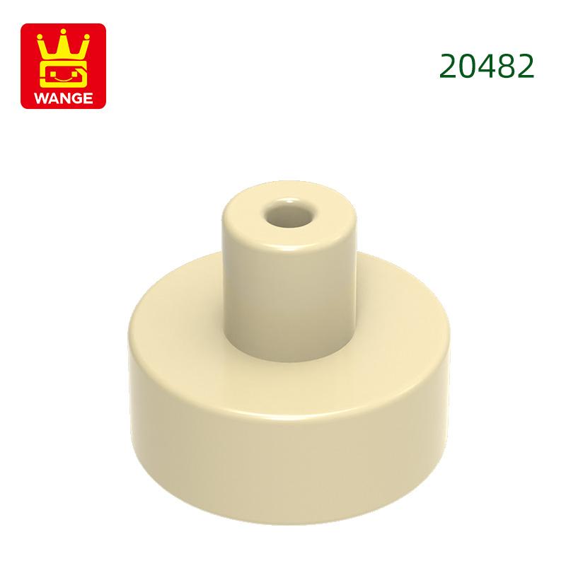 Non-Toxic 763Pcs/Lot 20482 Round 1 X 1 With Bar And Pin Block Moc Color Accessories Compatible With Brick Diy Children Toy Assembly
