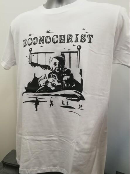 Econochrist T-shirt Music Hardcore Punk Band Born Against Shotmaker Spitboy R408 M