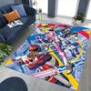 1pc Power Rangers Anime Cartoon Design Office Chair Mat Non-Slip Carpet for Home Decor Living Room Bedroom Game Room Gift All Seasons Universal.Y044