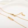 Beads and Round Bead Necklace for Women with Light Luxury Niche Design Clavicle Chain Simple