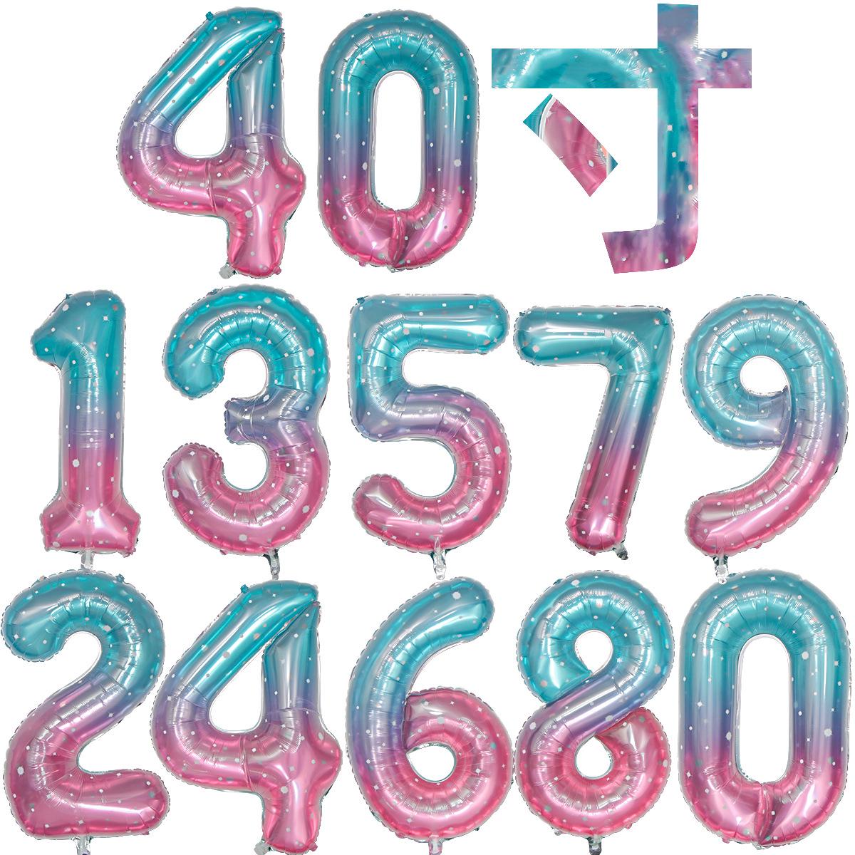 

40-inch Starry Sky Foil Balloons for Party Decoration