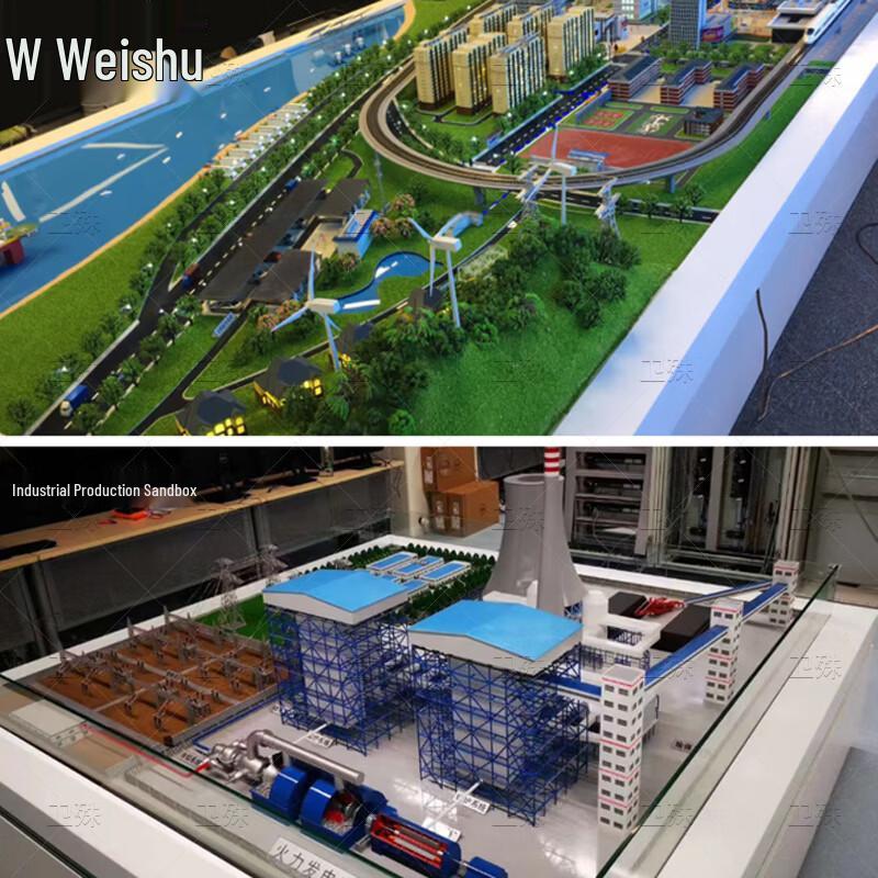 Weishu 3D Terrain & Equipment Sandbox Models and Cable Ties