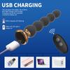 10 Speed Anal Vibrator Anal Beads Prostate Massage Dual Motor Butt Plug Stimulator Remote Control Vibrator Sex Toy For Men Women