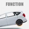 1/32 TOYOTA PRIUS Alloy Car Model Diecast Metal Vehicles Car Model Sound and Light Simulation Collection Childrens Toy Gift