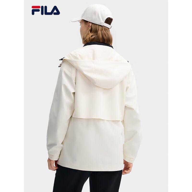 FILA Women's 2025 Spring Hooded Casual Jacket