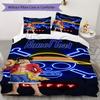 Name Customization ONE PIECE Monkey D. Luffy 3Pcs Duvet Cover Set, Soft Bedding for Bedroom, Extra Large Size -HYQ9