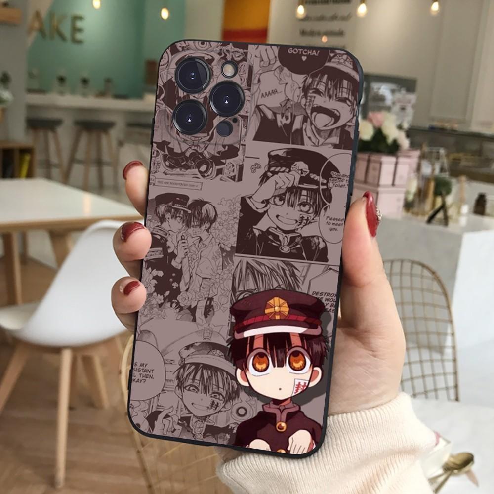 Toilet Bound Hanako Kun Phone Case Silicone Soft for Iphone 16 15 14 13 12 11 Pro Mini XS MAX Plus X Cover