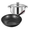 EFULLOT EFFE-Set304 Non-Stick Iron Wok Set