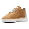 Clarks Leather Soft Comfortable Breathable Low-Top Sports Casual Shoes Women sneakers Khaki 261704214