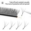 XIUSUZAKI L/LU/M Schwung YY 3D 4D 5D W Wimpernverlängerungen Weiche Natürliche W Wimpernverlängerungen Vorgefertigte Volumenfächer Falsche Wimpern Shop