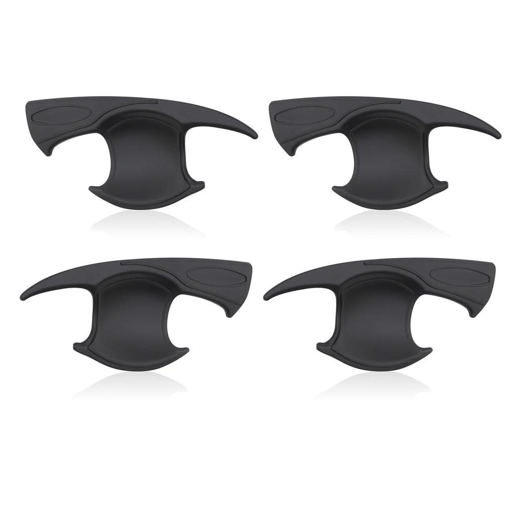 Auto Mattschwarz Türgriff Schüssel Einsatz Abdeckung Für Toyota Hilux Revo 2015 -2025 Türschutz