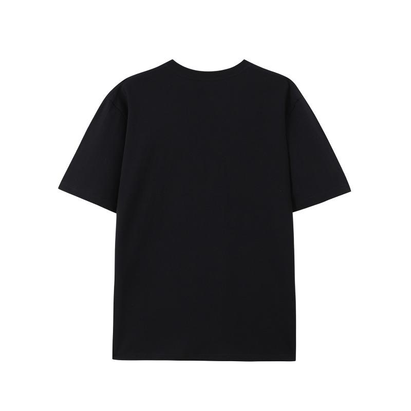 Evropské velikosti Dámské měkké tričko s potiskem růží - Ležérní halenka s kulatým výstřihem a krátkým rukávem, středně pružná, pohodlné ležérní oblečení, vhodné