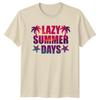 Lazy Summer Days Starfish Summer Unisexs TShirt Unisexs Graphic Tee Unisex