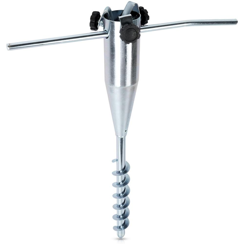 Screw-in Metal Beach Garden Garden Umbrella Stand Beach Garden