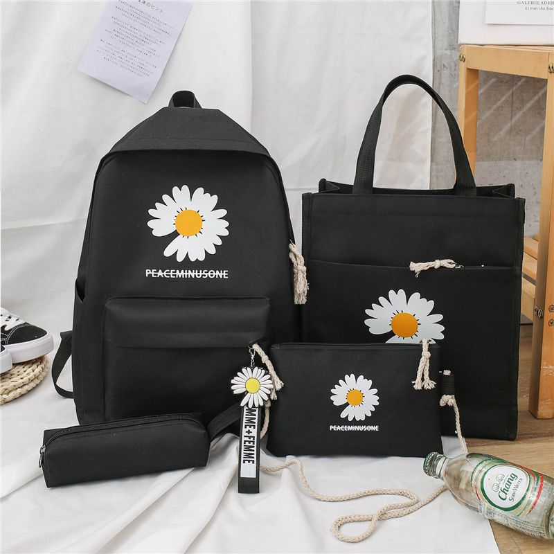junior high school primary and secondary school students backpack, backpack, pencil bag, trendy air cushion strap