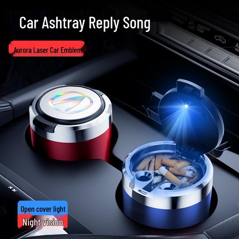 Compatible Car Ashtray for Acura RDX, CDX, TLX, MDX, TLX-L, ZDX, RLTL - Essential Car Interior Accessory.