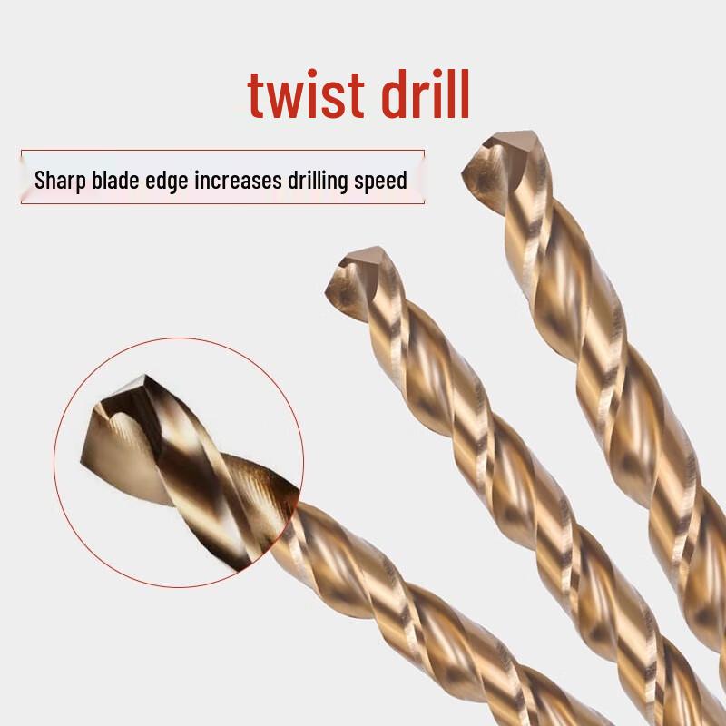Hangshi Straight Shank Twist Drill Bit Set