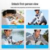 Magnetic Neck-Mounted Phone & Camera Chest Holder for Cycling & Vlogging - Compatible with DJI & GoPro.