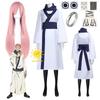 Anime Women Ryomen Sukuna Cosplay Costumes Underwear Coat Scarf Sukuna Suits Wig Tattoo Ring Halloween Carnival Cos Adult Women