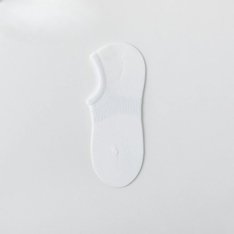 Long-staple Cotton Socks - Children's Thin Style Short Socks - Pure Cotton Boat Socks - Mesh Transparent Socks