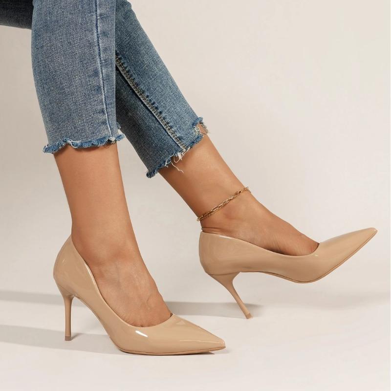 Fashion Brand Children Girls High Heel Shoes Fashion Heeled Shoes Woman Pumps 2025 New High Heels Party Office Wedding Shoes Female