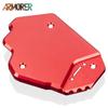 Motorcycle Side Stand Plate Kickstand Enlarger Support Extension Pad For Ducati Monster 1200 1200R 1200S 821 stealth 937