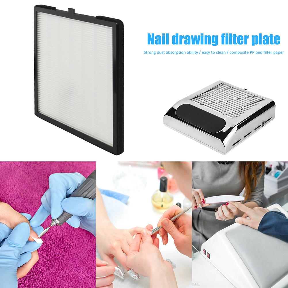 Nail Dust Suction Collector Fan Plate Professional Vacuum Cleaner Screen Manicure Device Filter Women Nail Supplies
