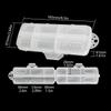 Double Sided Fishing Tackle Box Baits Lures Organizers Case Fishing Tool Box for Tool, Fishing Tackle, Craft, Part