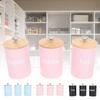 3Pcs Vintage Storage Canister Multifunctional Airtight Iron Storage Jar with Lid Multifunctional Canisters For Tea Coffee Sugar