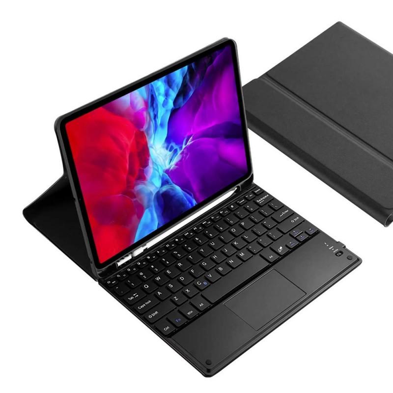 Slim Bluetooth Keyboard Case With Touchpad IPad 10.9 10.2 9.7 11 Pro Air Mini Magnetic Sleep/Wake Portable Cover In Pink