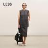 2026 Summer Straight Casual Midi Skirt