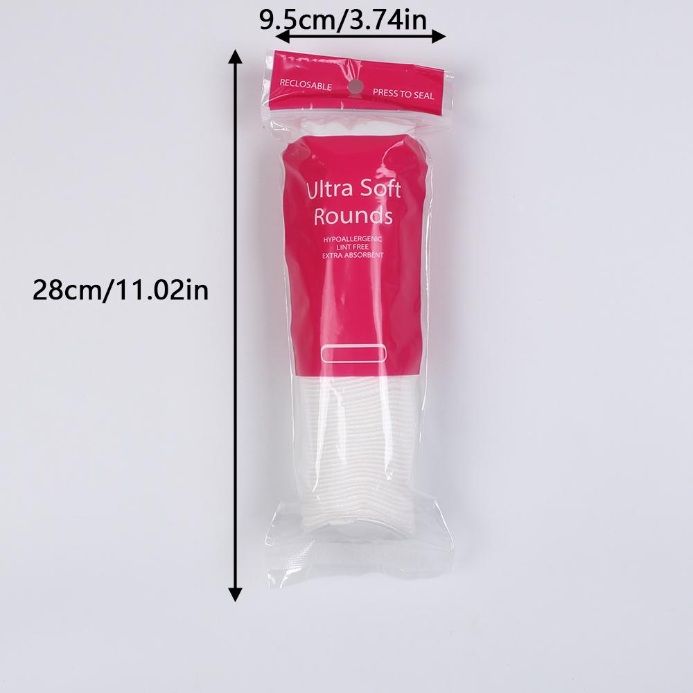 100/200/300/500Pcs/Pack Cotton Rounds Cosmetic Cotton Pads Round Ultra Soft  for Makeup Removal Skin Care Facial Cleaning