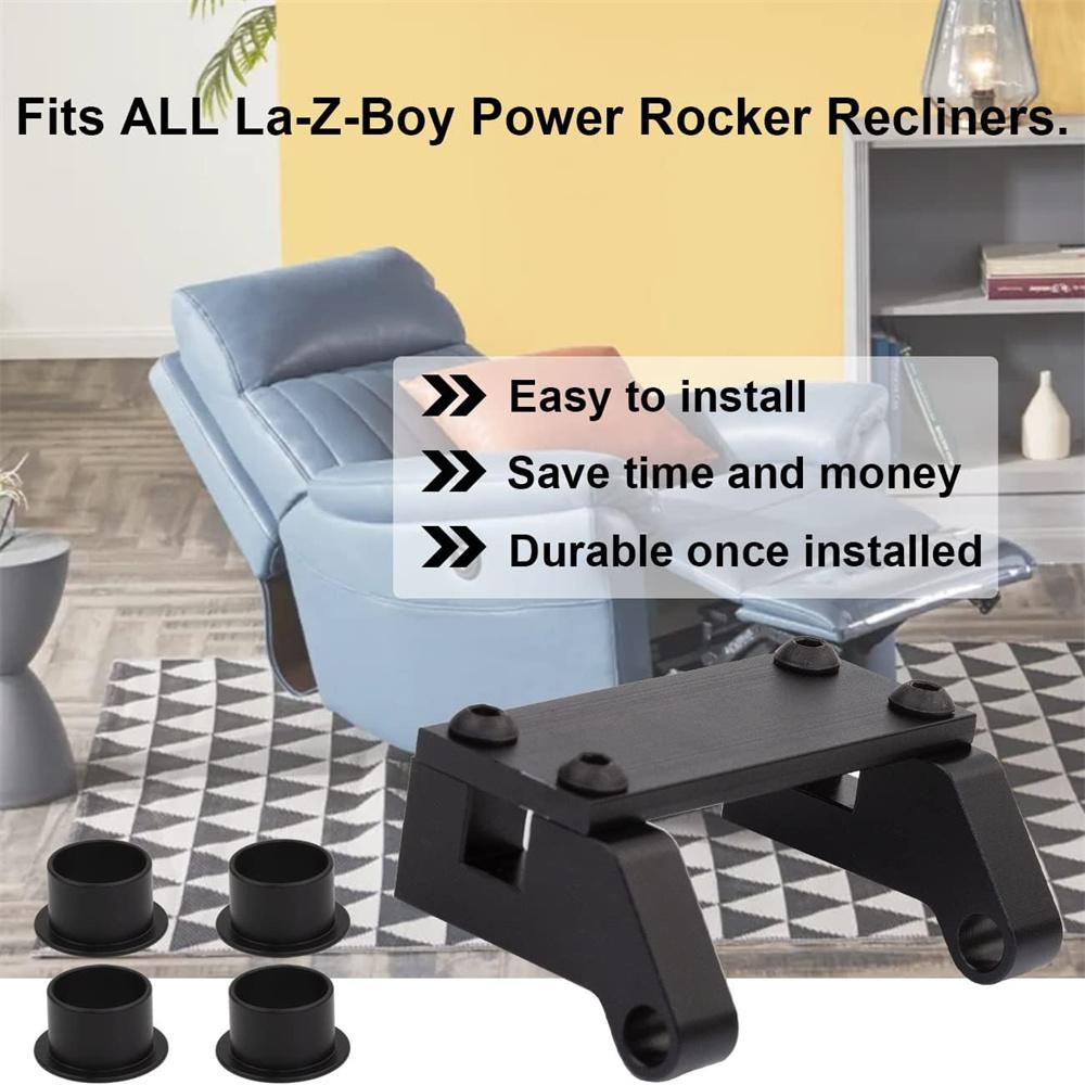 Aluminum Drive Toggle Bracket For La-Z-Boy Power Recliner With Plastic Bushing