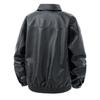 New middle-aged and young men's American retro lapel leather jacket cotton-padded coat autumn and winter new loose casual coat