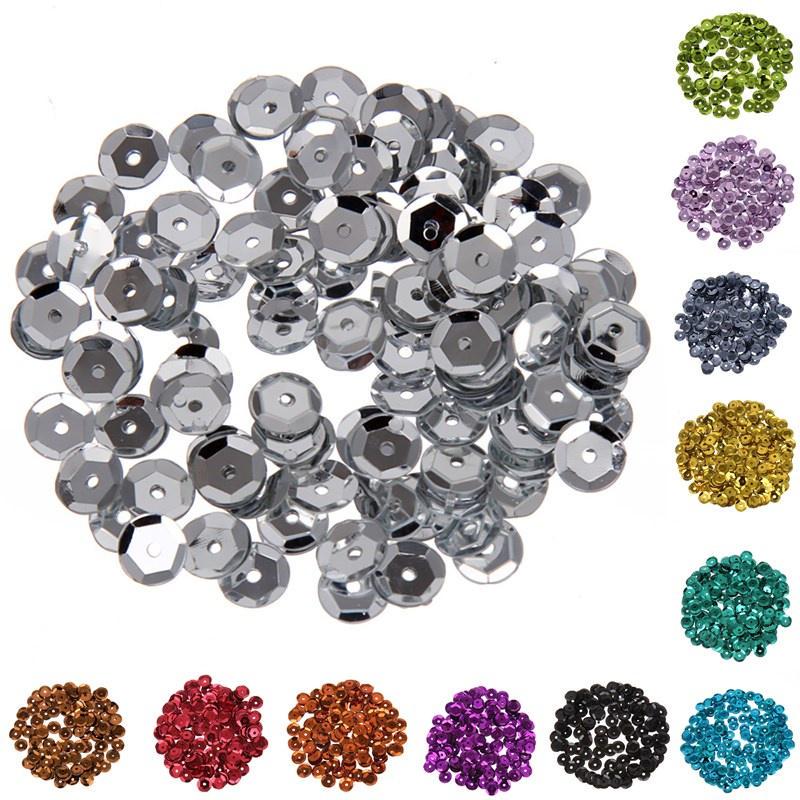 

Модный 1000Pcs DIY Спейсер Свободные блестки Плоские бусины Перегородка для ювелирных изделий Изготовление изогнутых находок Пластиковая вечеринка