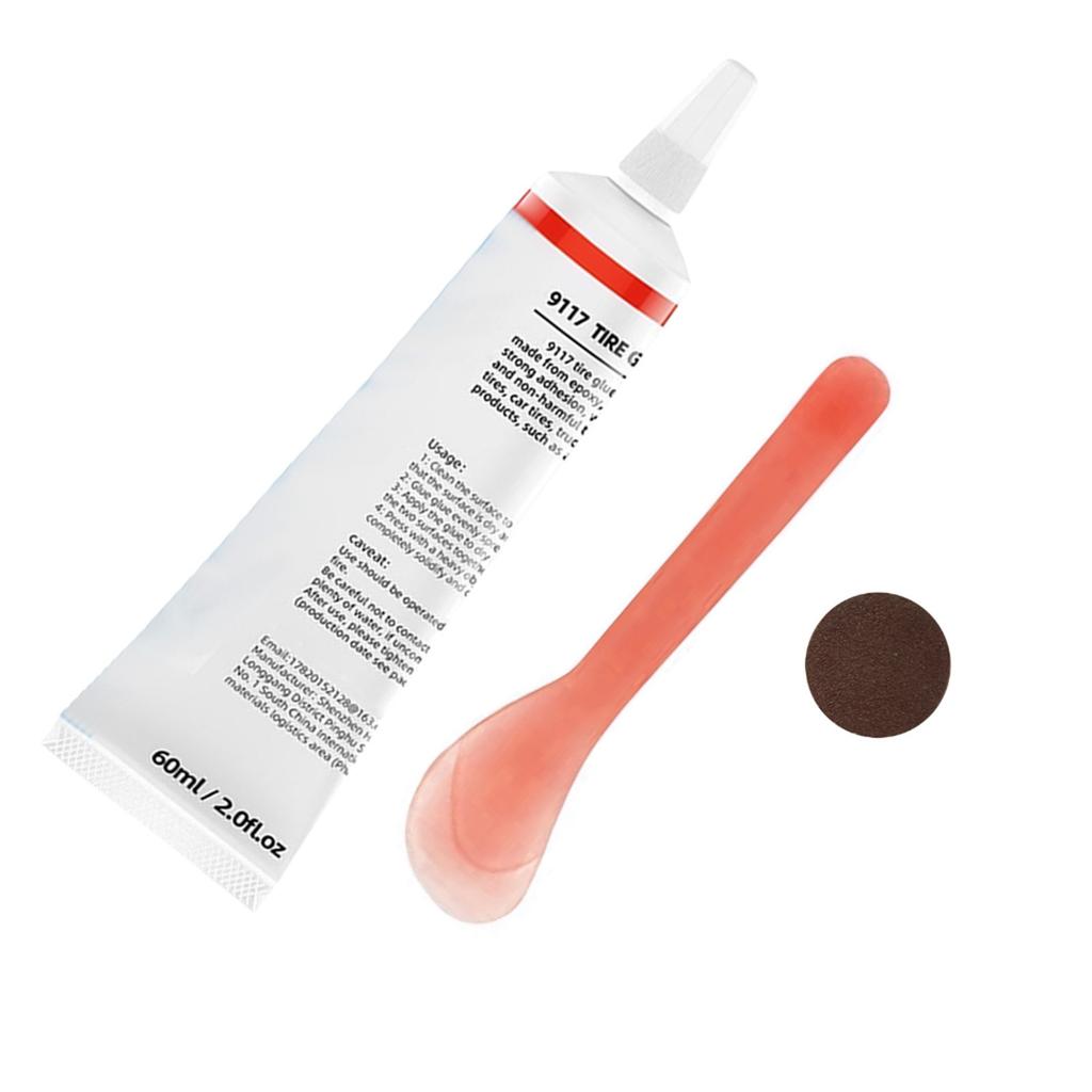 15ml/60ml Tire Sealant Rubber Strong Adhesive Tyre Repair Glue Rim Repair Kit for Car/Motorcycle/Bicycle Tire Patch Glue