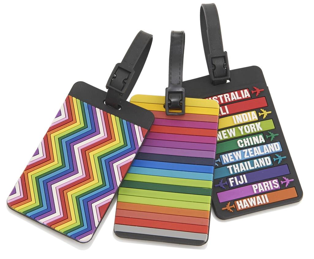Fashion suitcase identification tag