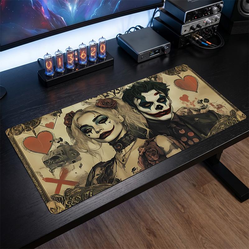 Joker Printed Mouse Pad Non-Slip Waterproof Rubber Desk Mat for Gaming Office Laptop Home Decor Gift