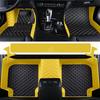 Custom Leather Car Floor Mat For MG MG4 MULAN MG5 HS ZS Marvel R 2018 2019 2020 2022 2024 2025 Waterproof Interior Accessories