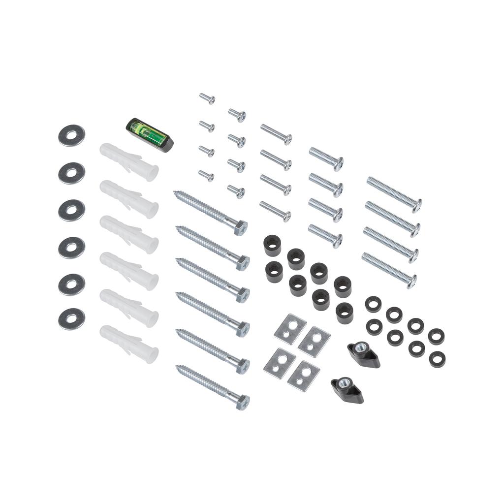 Kruger&Matz TV wall mount +5° -10° 60"" 100"" mounting screws