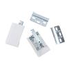 Robust Construction Zinc Alloy Wall Mounted Hanger Set Supporting Weights Up To 60kg Each Pair for Long Lasting Use