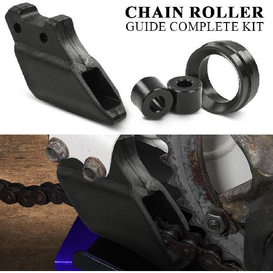 G-PLUS Chain Roller & Guide Complete Kit Compatible with Yamaha Blaster 200,YFS200 1988-2006/Fit Yamaha Warrior 350,YFM350 1987-2004