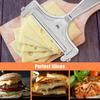 Cheese Slicer Stainless Steel Slicer Slicer with Adjustable Thickness Design Slicer with Handle Easy to Use Machine Washable