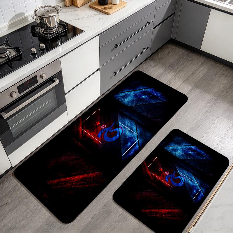 Trabzonspor Flannel Kitchen Mat Christmas Soft Area Rug Non Slip Floor Carpet Home Decoration
