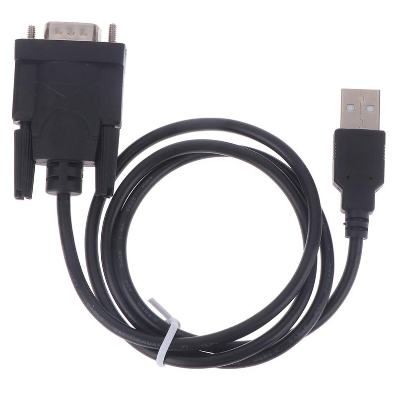1Pc Usb Rs232 To Db 9-Pin Male Cable Adapter Converter Supports Win7-10 System