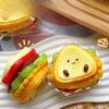 Cartoon Simulation Sandwich Toast Squeezing Decompression Toy Cute Hamburger Soft Mochi Toys Fidget Toys Kid Adult Gifts