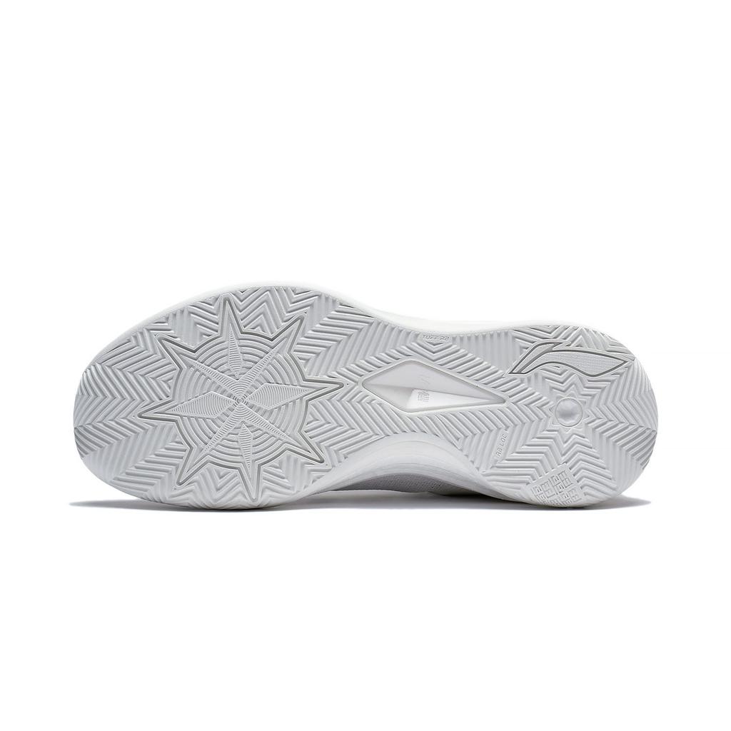 Li Ning Liren 3 V2 White Pearl Low top Basketball Shoes Unisex Mist White ABAT057-3