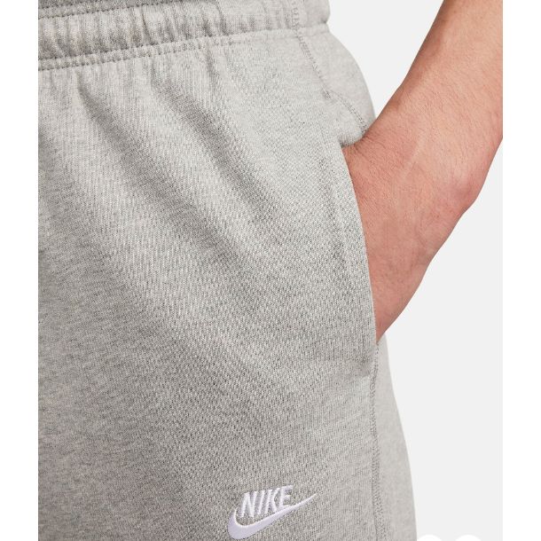 Nike Solid Color Lace-Up Open-Cuff Casual Knit Sports Pants Men Bottoms Gray FQ4333-063